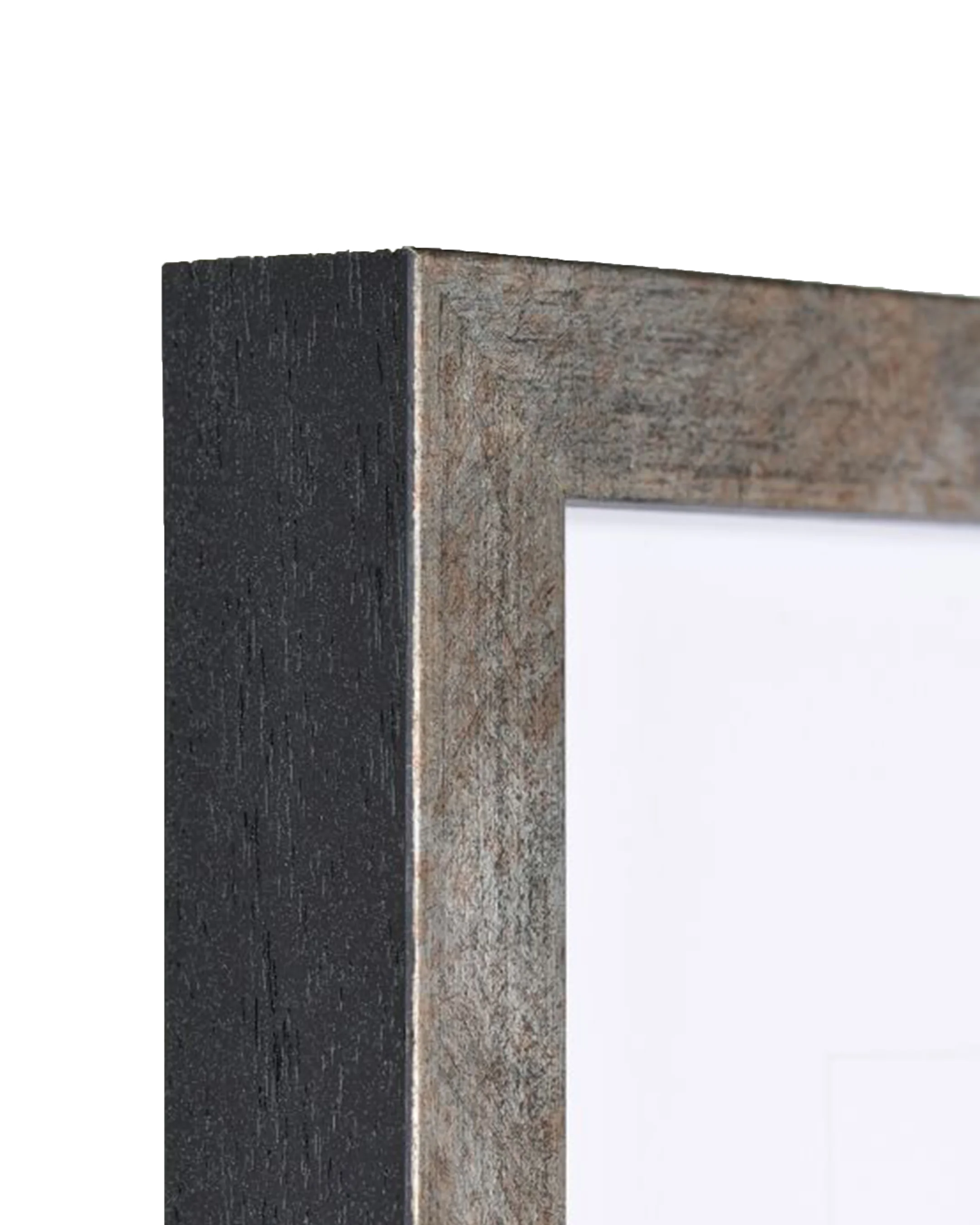 Houten fotolijst Romy antraciet – detailweergave
