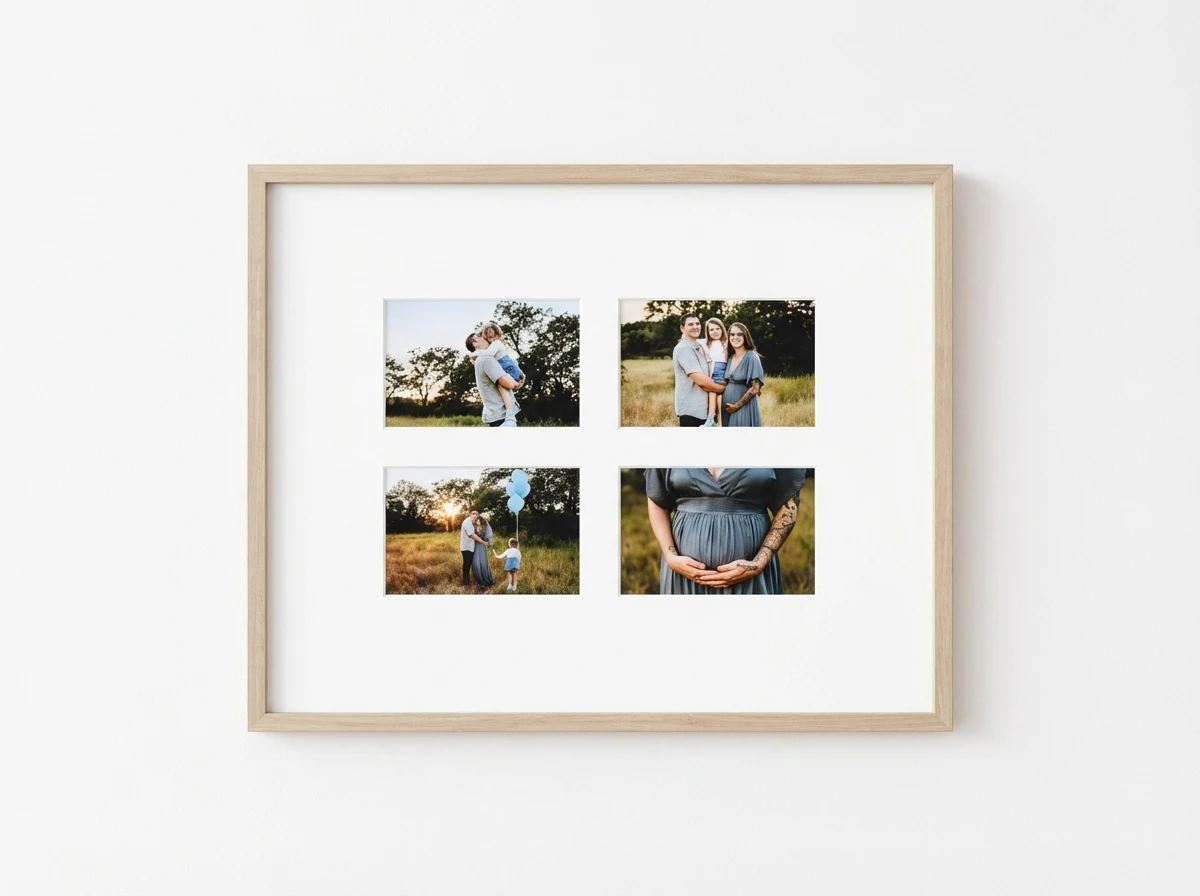 Collage fotolijsten 40x50 cm