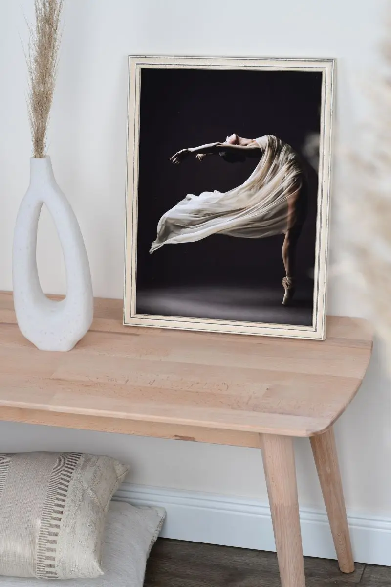 Vintage houten fotolijst Luise