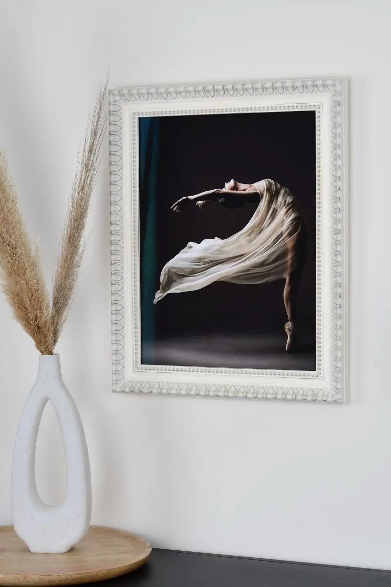 Vintage houten fotolijst Rosalie