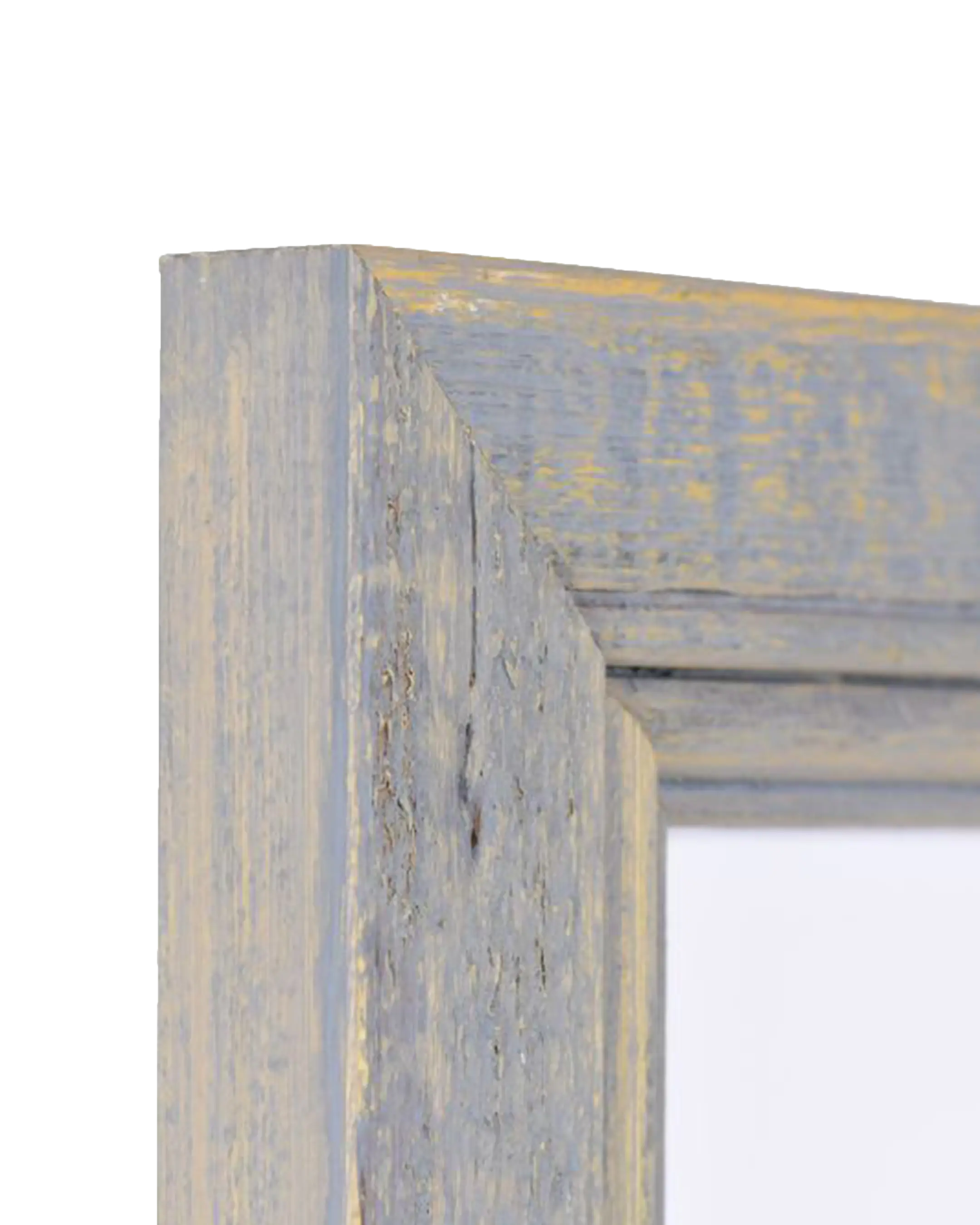 Vintage houten fotolijst Insa antraciet – detailweergave