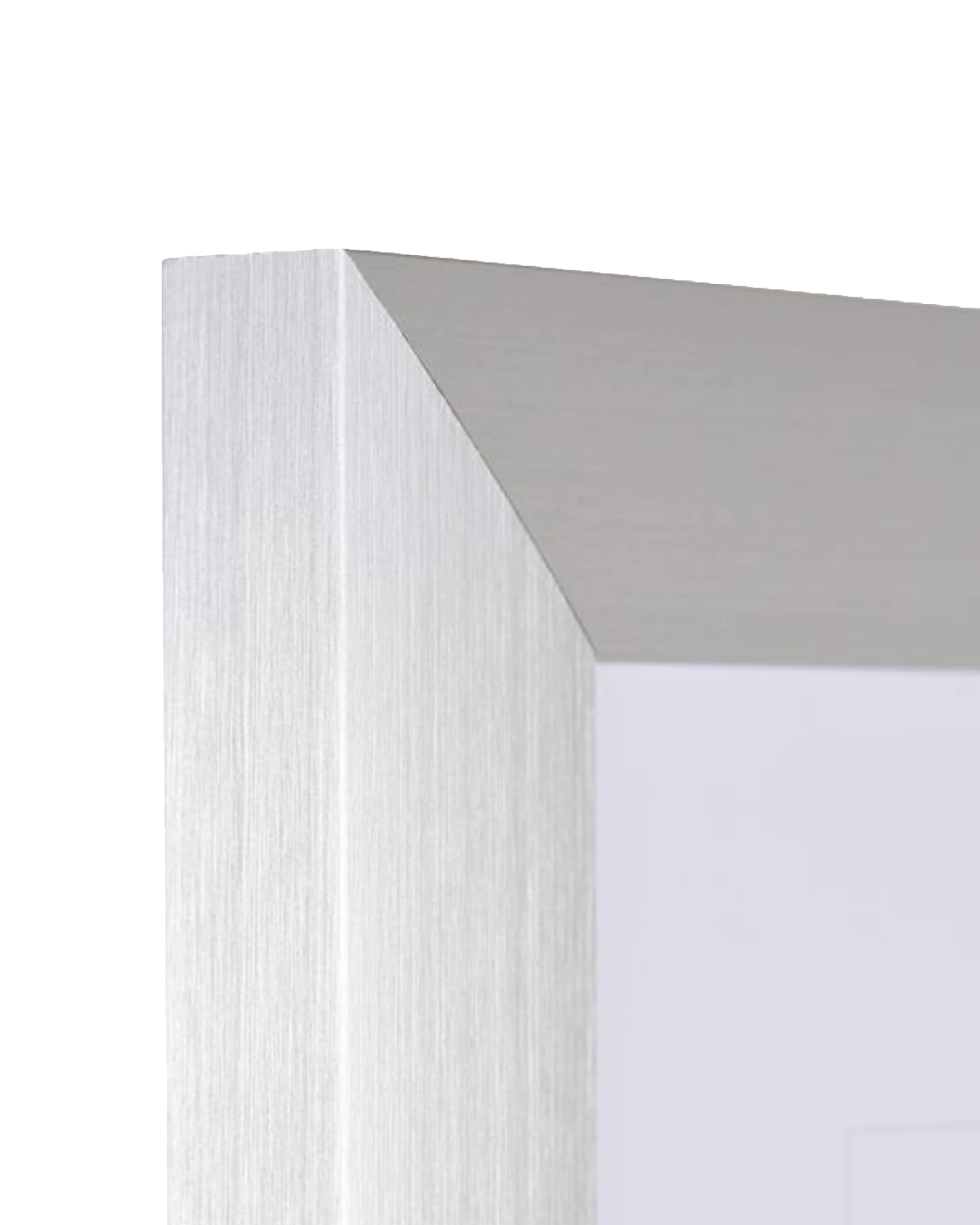 Aluminium fotolijst Costa zilver – detailweergave