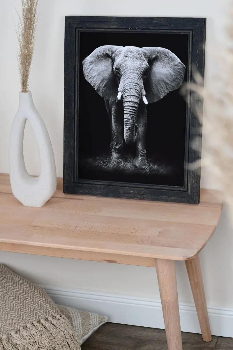 Vintage houten fotolijst Insa