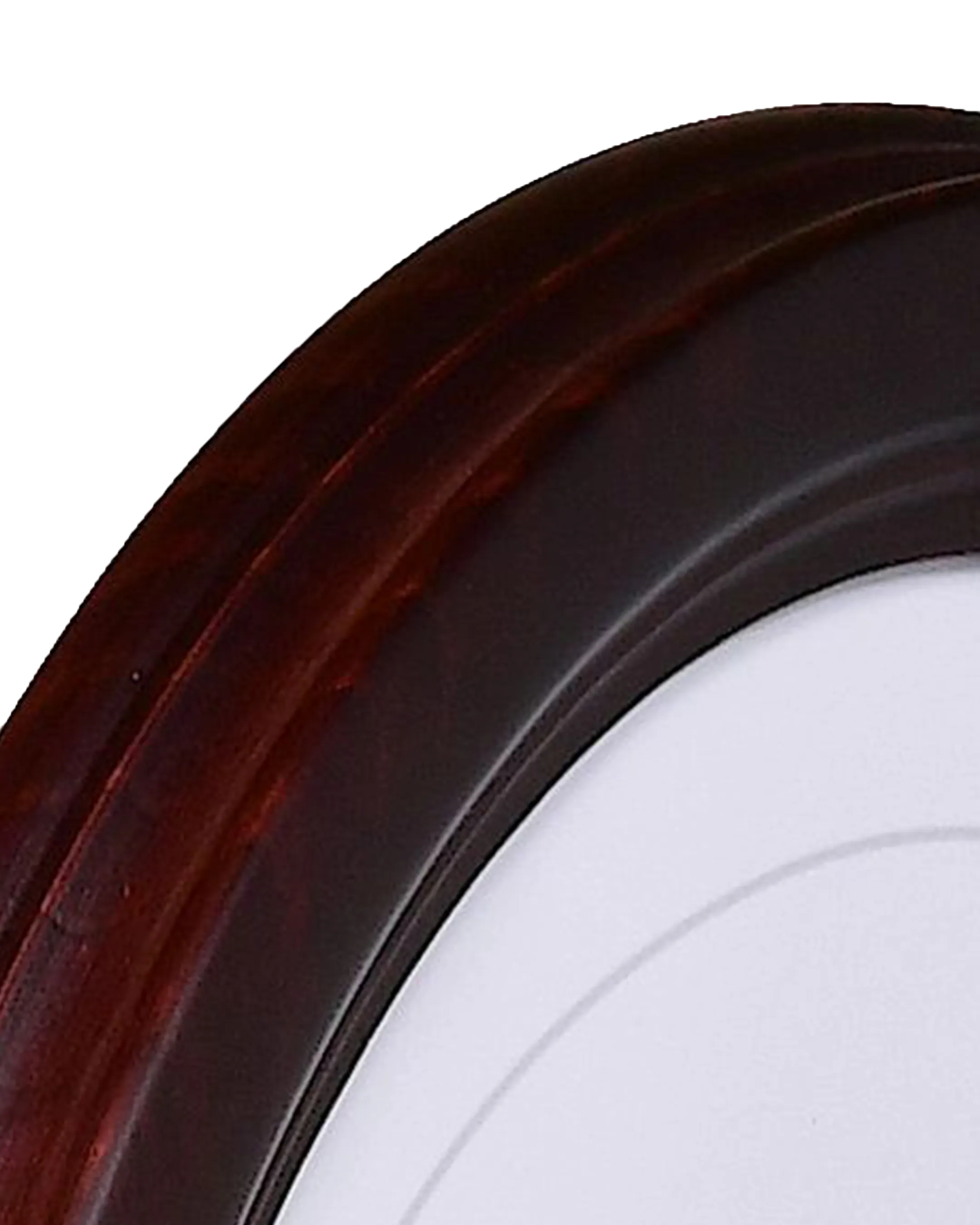 Ovale fotolijst Heidi Mahonie – detailweergave