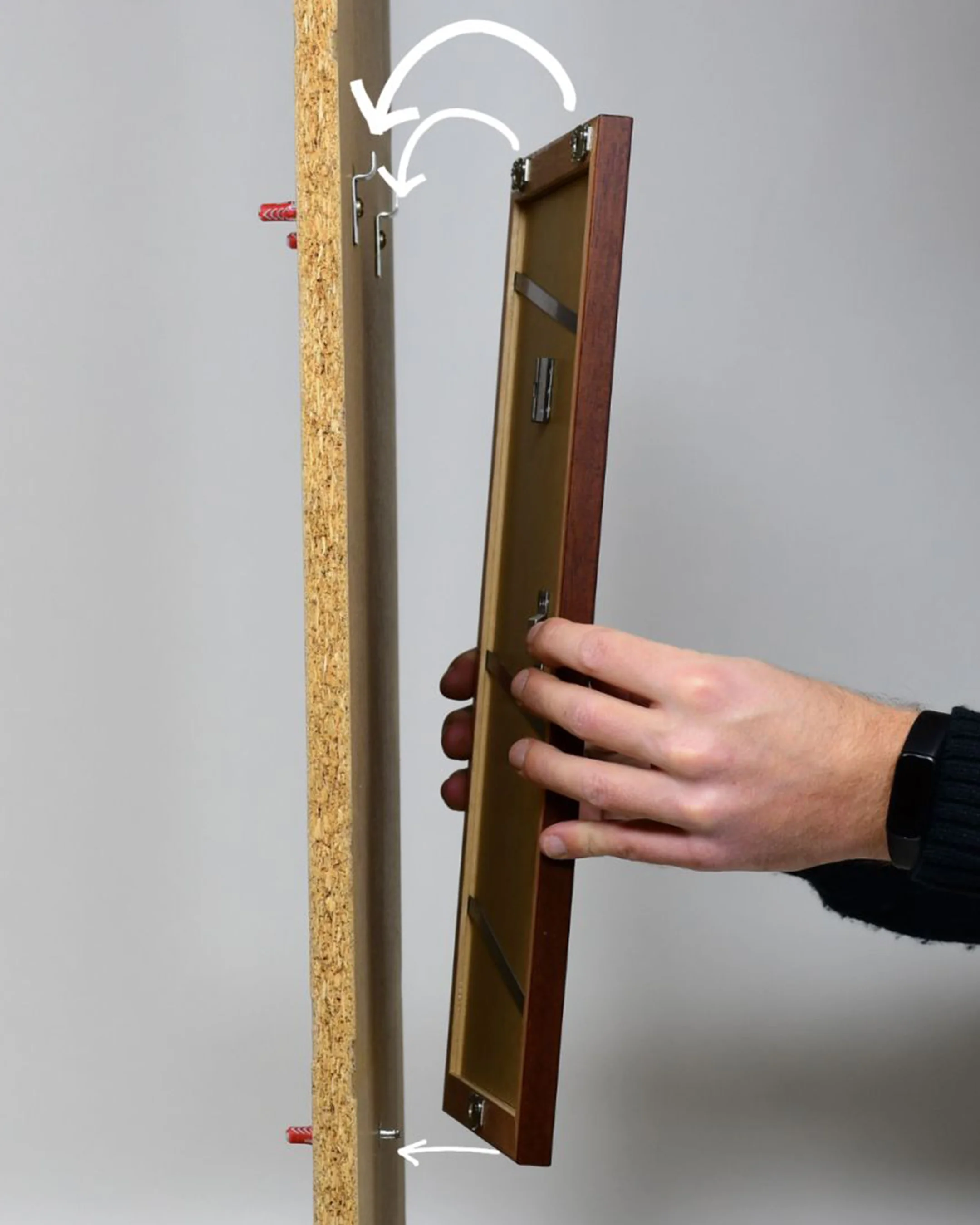Antidiefstalsysteem voor houten lijsten vanaf 60x80cm