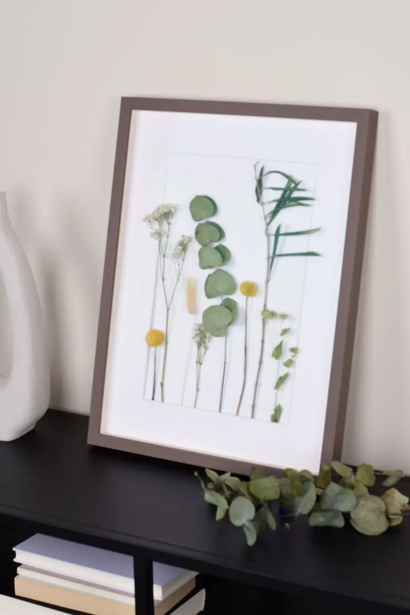 Houten fotolijst Nele met afstandslijst