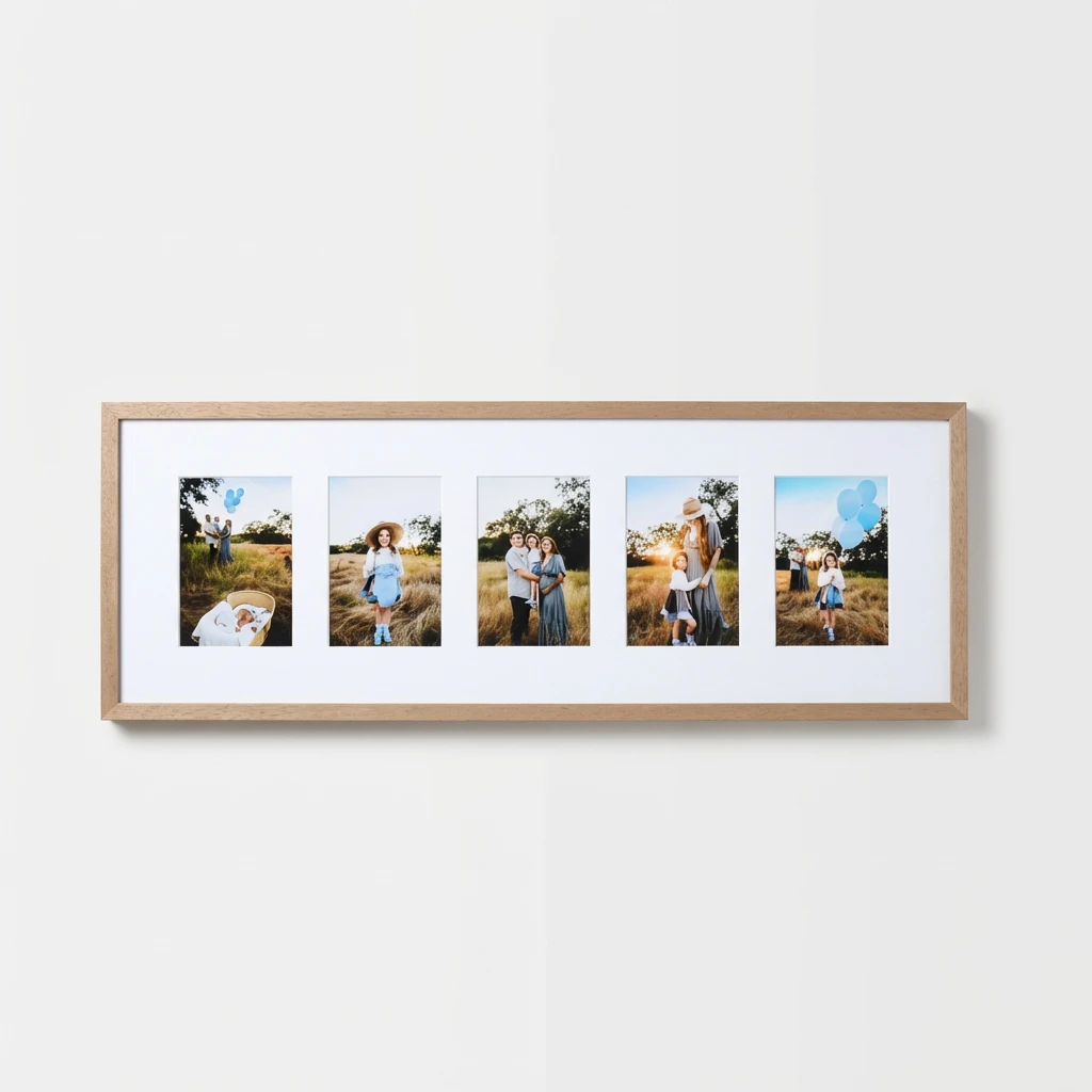 Collage fotolijsten 25x70 cm