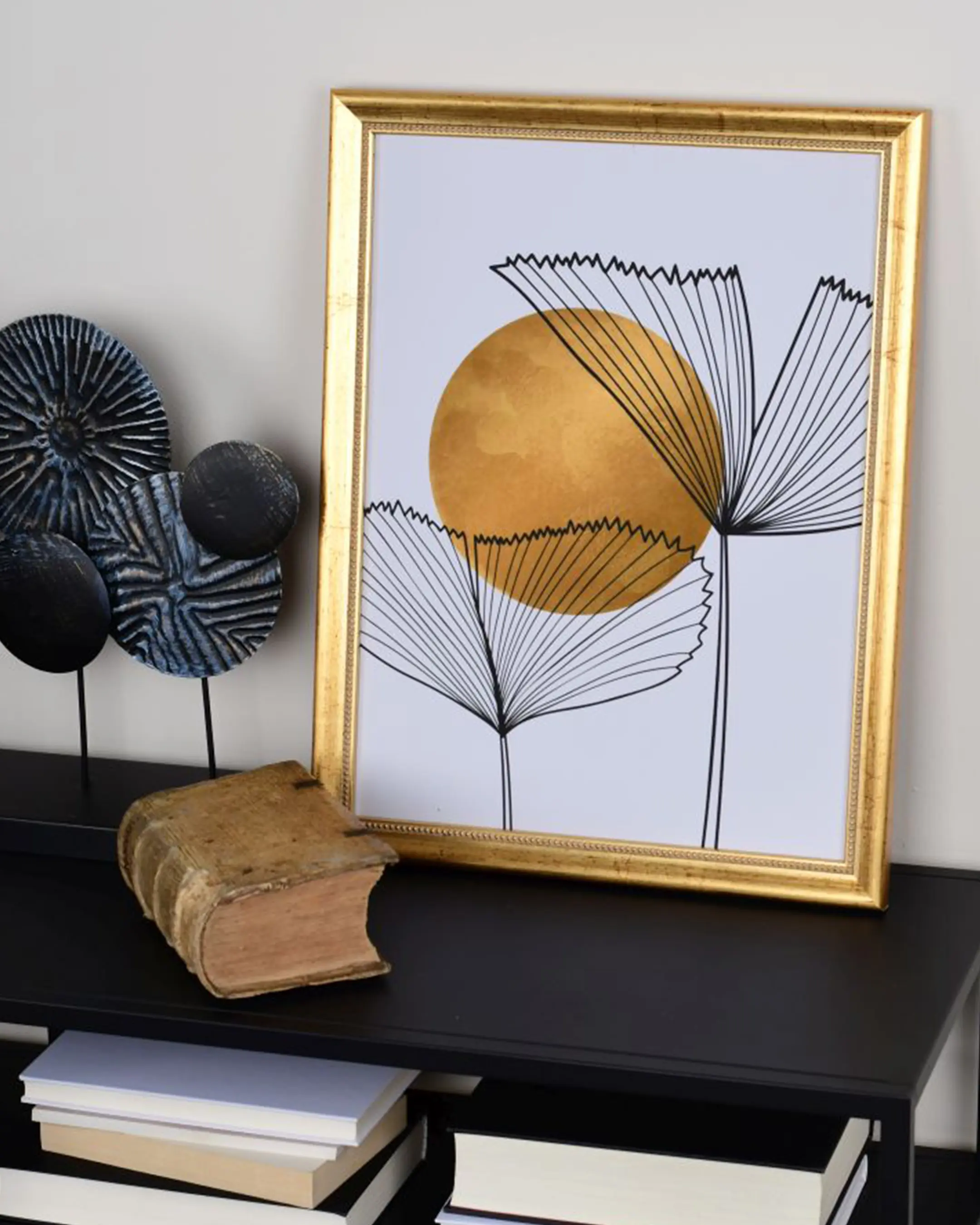 Barok houten fotolijst Pia