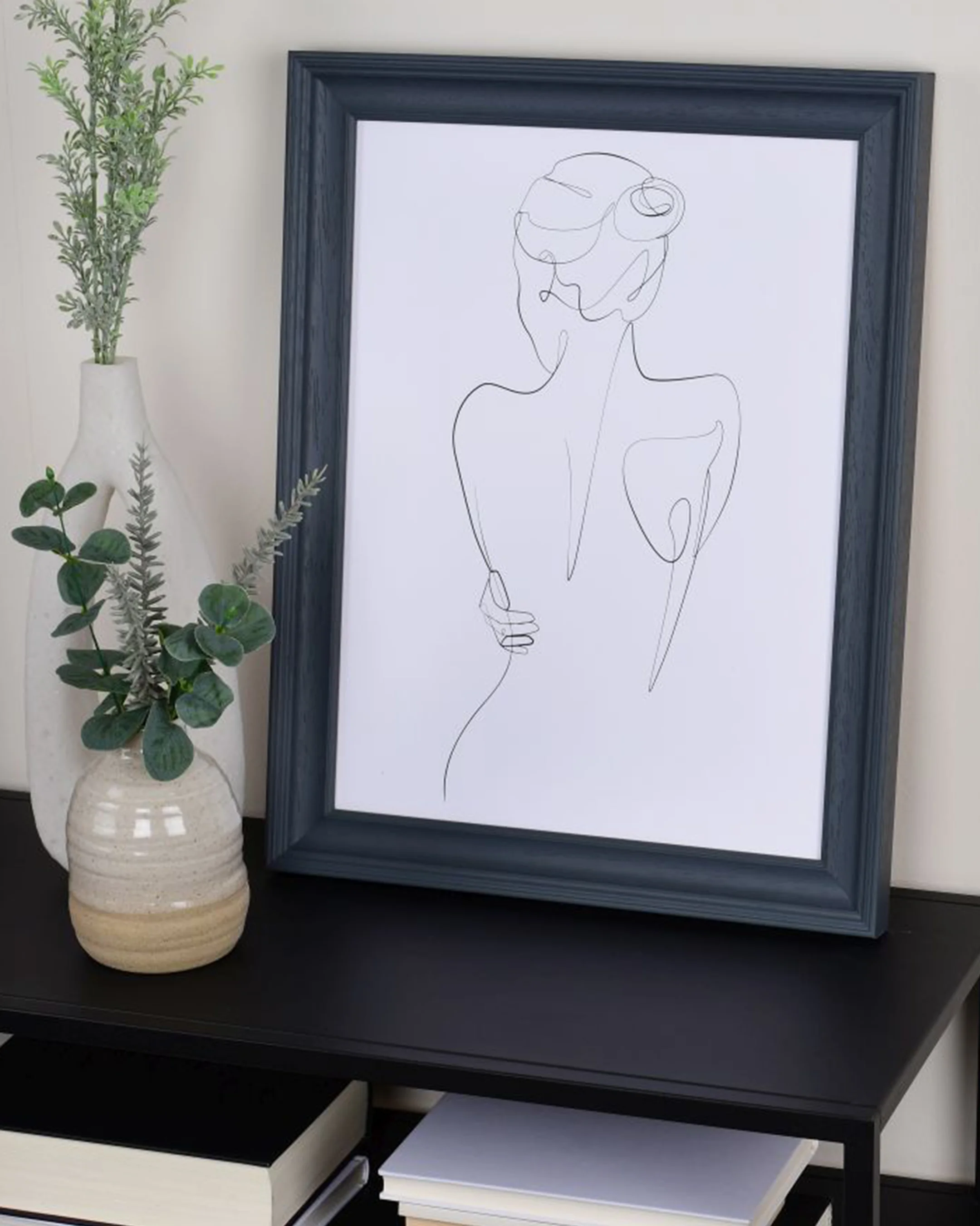 Vintage houten fotolijst Isabella