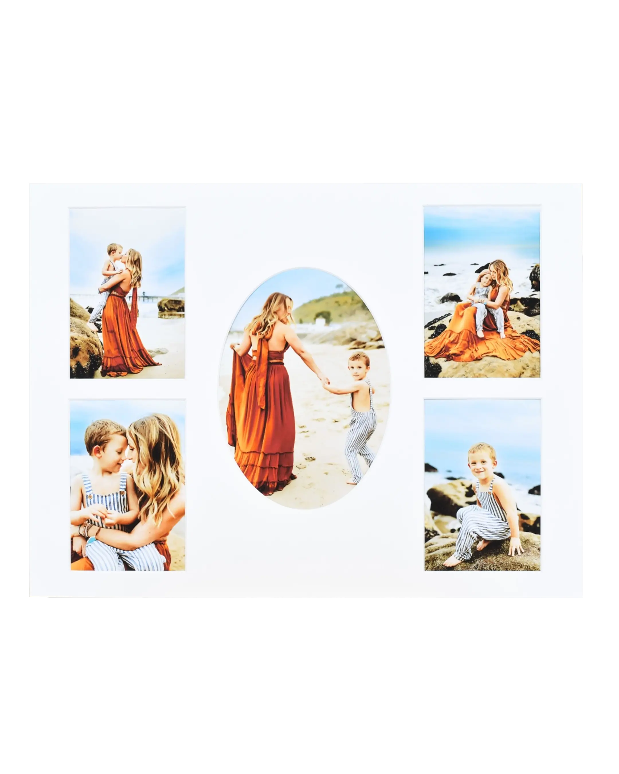 Passe-partoutcollage Vivienne 30x40 cm – vooraanzicht