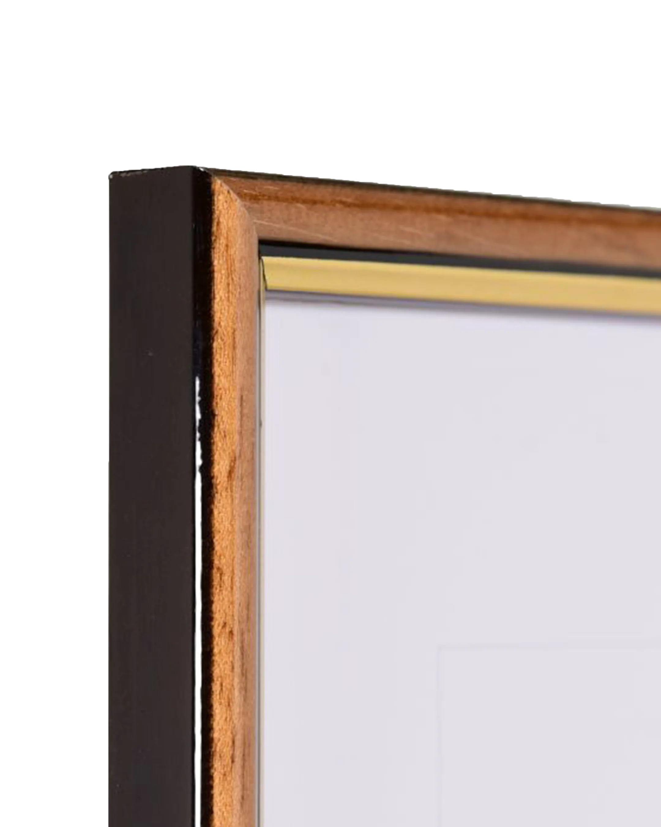 Houten fotolijst Carina honing – detailweergave