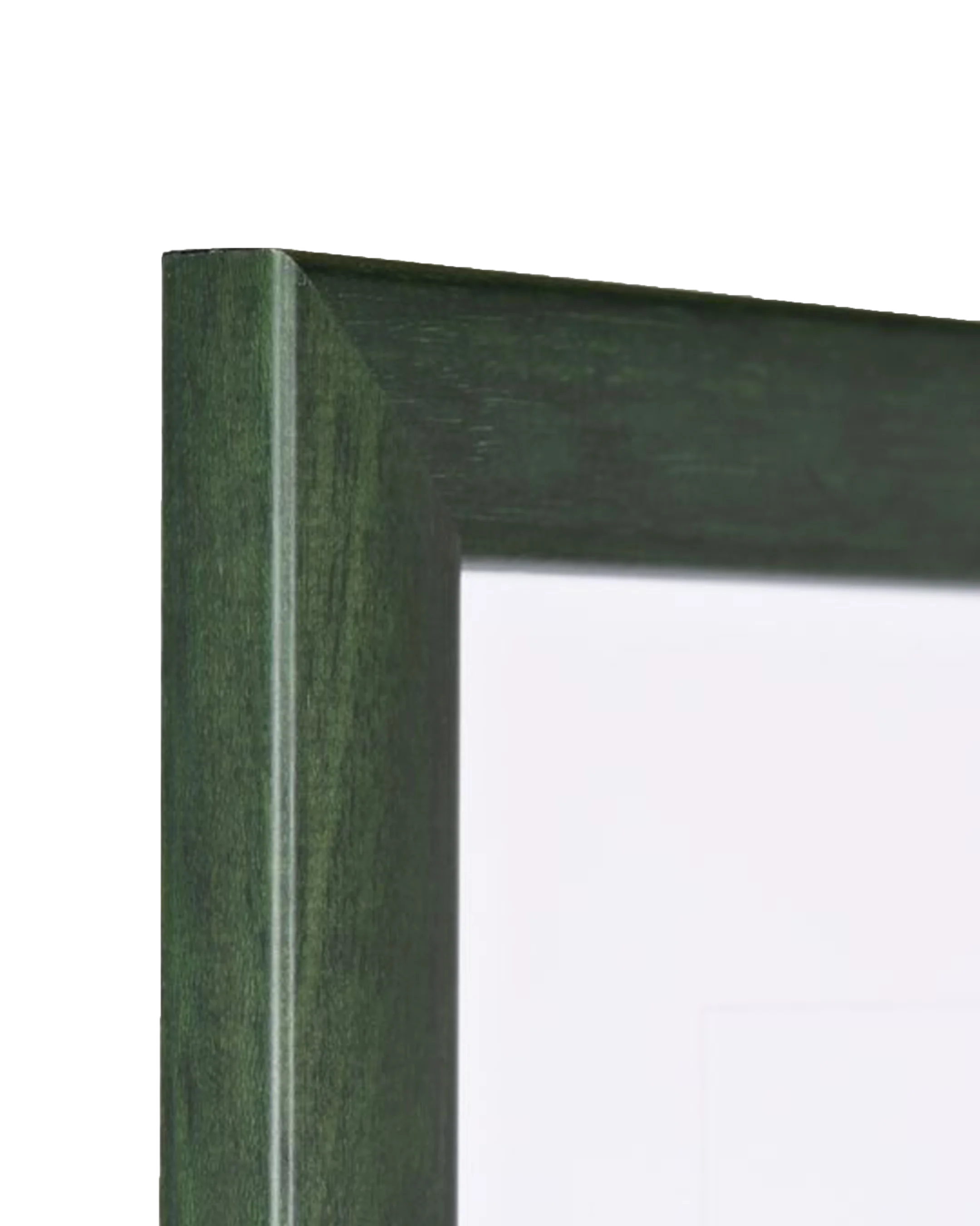 Houten fotolijst Greta dennengroen – detailweergave