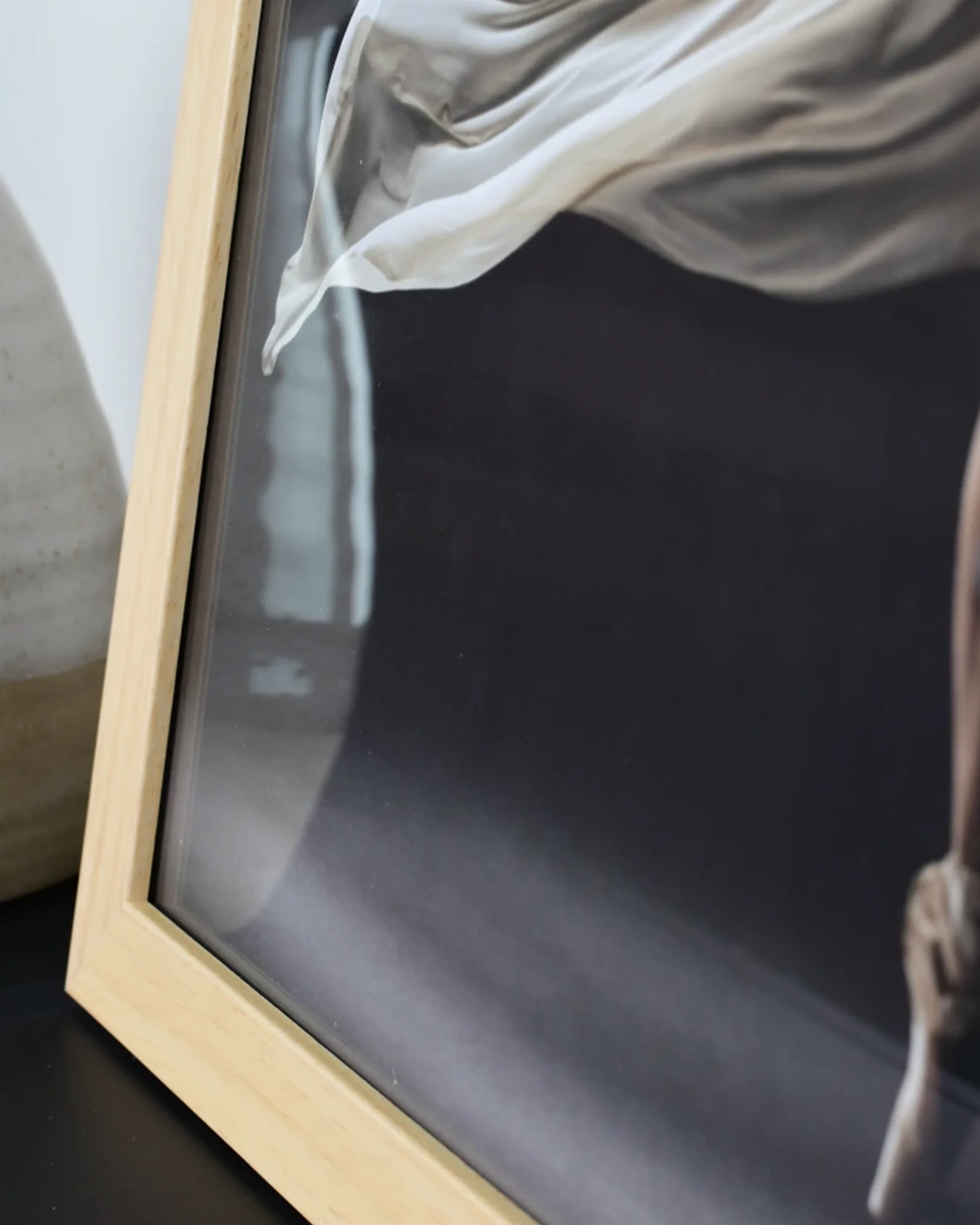 Houten fotolijst Emma natuur in een interieur