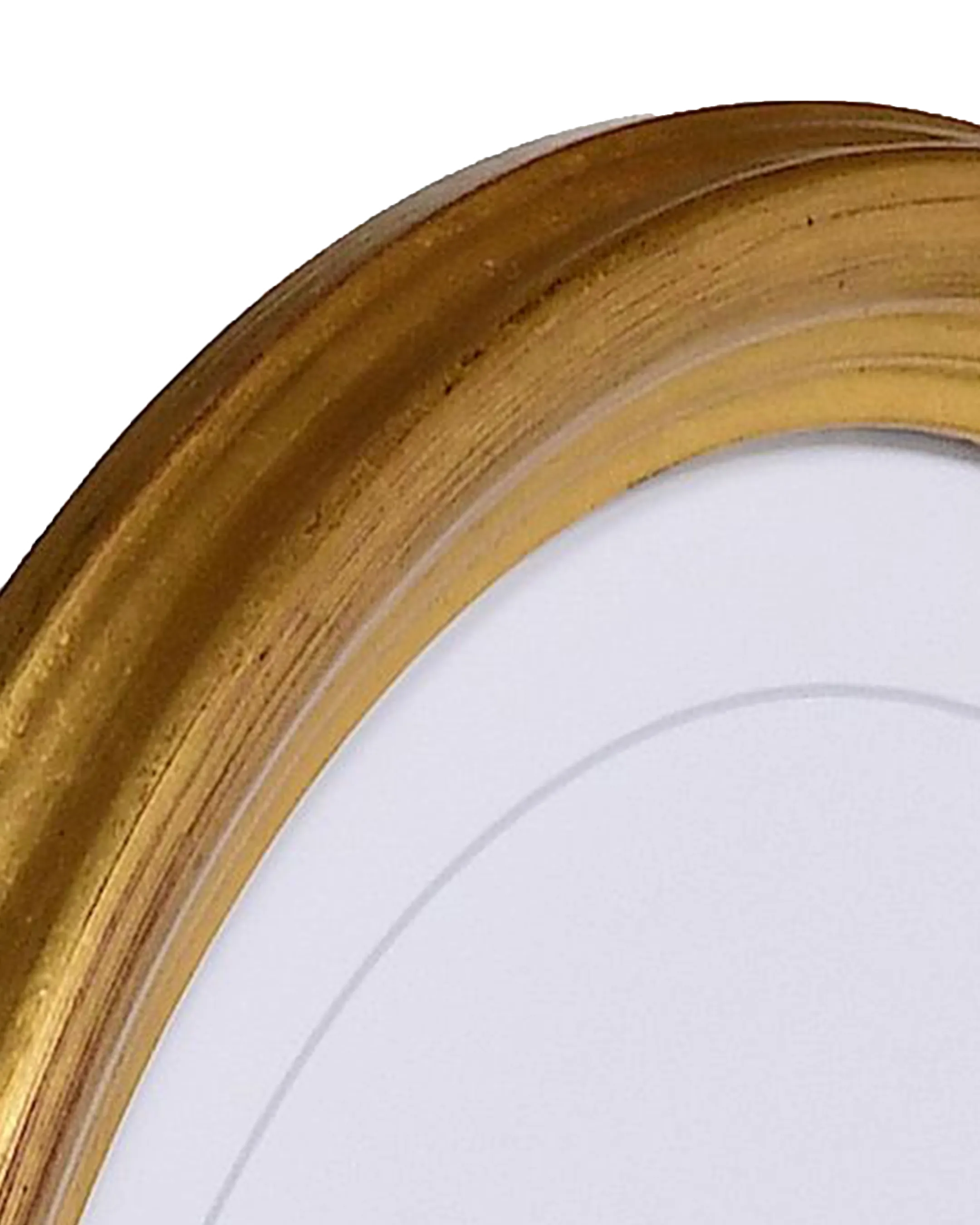 Ovale fotolijst Wilma Goud – detailweergave