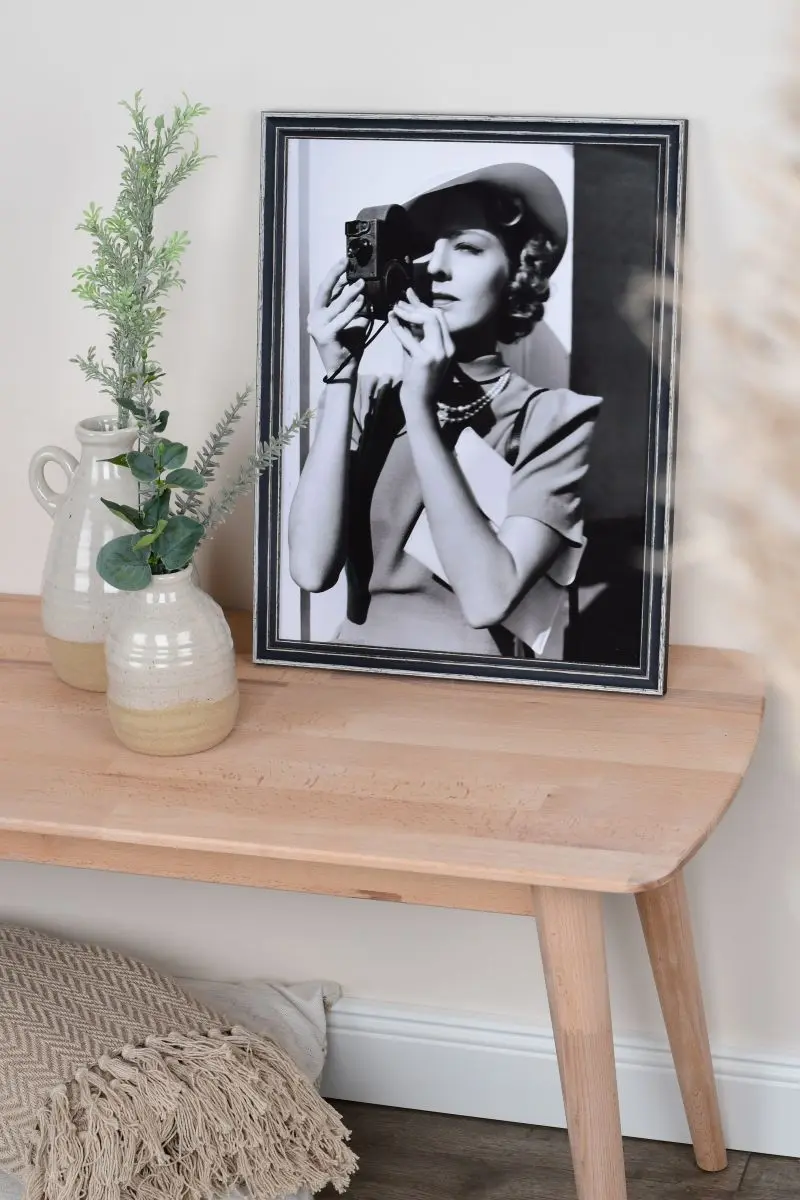 Vintage houten fotolijst Luise
