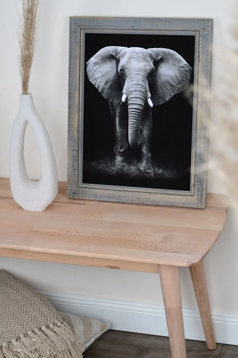 Vintage houten fotolijst Insa